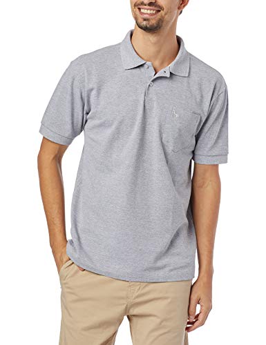 Over Kalanui 60014 Camisa Polo Piquet Lisa Masculino, Mescla, M