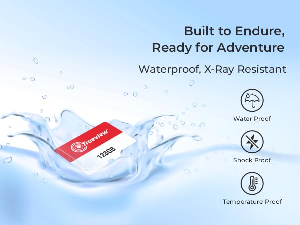 Trueview 256GB Memory Card Grade UHS-3 Class 10, Up to 70 Mbps Reading & 30 Mbps Writing Speed with High Performance of Data Transfer & Lower Power Consumption for Portable Devices 1
