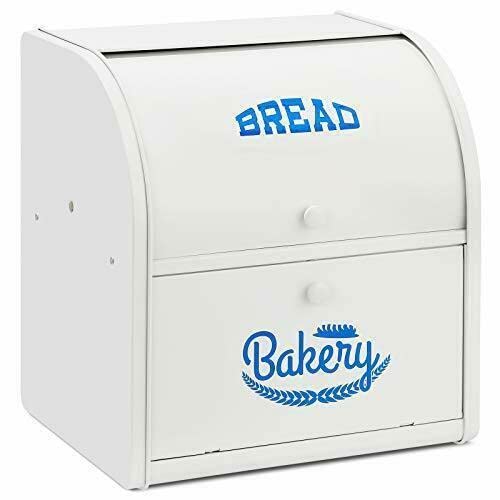 Photo 1 of 2 Layer Metal Bread Box