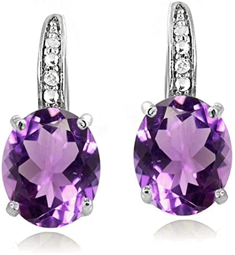 earrings for Women Fashion Oval Cubic Zircon Womens leverback earrings Party Banquet charm jewelry