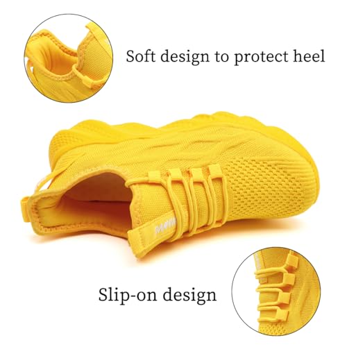 Image of DLWKIPV Womens Slip on Walking Tennis Shoes for Women Work Running Athletic Gym Sports Sneakers Lightweight Casual Shoe