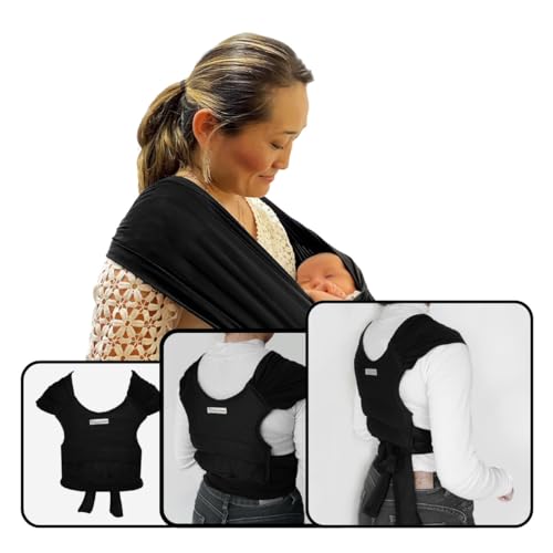 Carregador Canguru De Vestir Best Sling Bebe Rescem Nascido Wrap Montado Respiravel Passeio Viagem