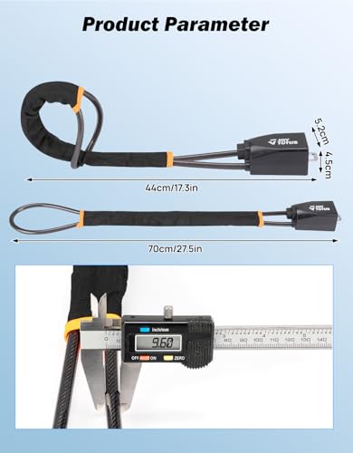 JOYTUTUS Steering Wheel Lock, Car Seat Belt Lock with 3 Keys,Double Car Anti Theft Device,Fits Most Vehicles, Trucks, SUVs, and Vans (Car Anti Theft Device) - image 7