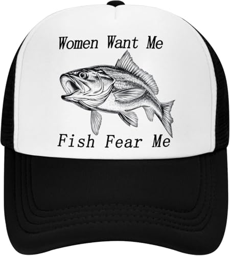 Image of Funny Trucker Hats,Trucker Hat Baseball Cap for Women Snapback Adjustable Hat Humor Gift Men