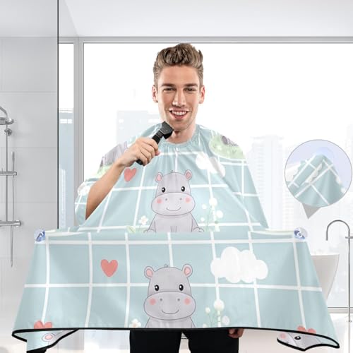 Capa de barbero impermeable Kigai para adultos miniatura 6