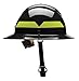 Fire Helmet, Black, Thermoplastic