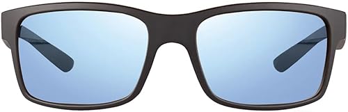 Revo Gafas de sol Crawler lente polarizada con marco de envoltura rectangular de rendimiento