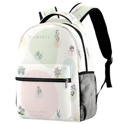 Grand sac à dos multicolore 40cm pour adolescents et étudiants actifs