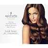 Spornette Boar Bristle Hair Brush for Women - Big Wonder Teasing Brush with Boar & Tourmaline Nylon Bristles - Tapered Handle for Back Brushing, Combing and Creating Volume & Slick Backs (Black)
