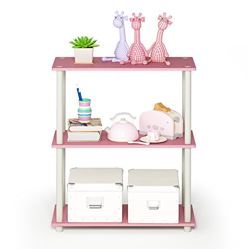 Furinno 10024 Turn-N-Tube 3-Tier Compact Multipurpose Shelf Display Rack thumb #5