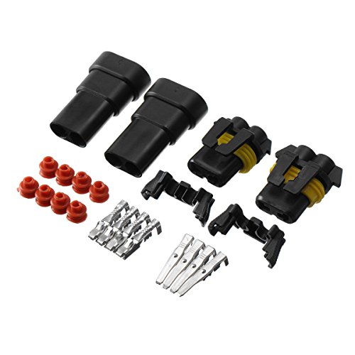 ECSiNG Adapterkabel 9006/HB4 Auf 2-Pin - Einfach LED Lampen Nachrüsten