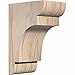Ekena Millwork COR06X08X12NEB00SDF 5 1/2"W x 8"D x 12"H New Brighton Smooth Corbel, Douglas Fir