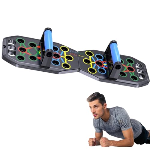 Tabla de flexiones portátil, equipo de entrenamiento de fuerza multiángulo, herramienta de ejercicio muscular, de flexiones para gimnasio en casa, para pecho, hombros, tríceps, entrenamiento