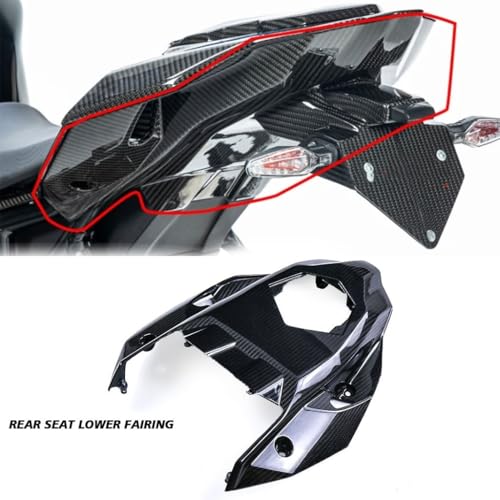 Ailes de carénage avant carbone M1000R pour un appui aérodynamique accru