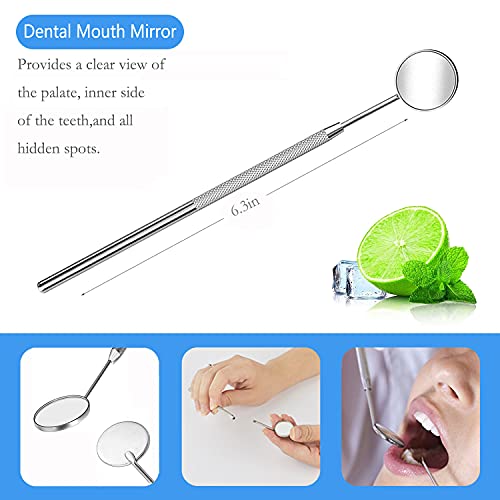 image for SENLMLER Professional Dental Pick Tools Kit, Teeth Cleaning Calculus R