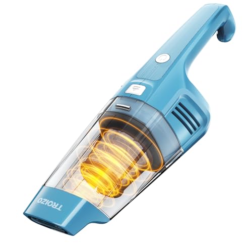 TROIZO Handheld Vacuum Cordless, 14500PA Powerful Suction Hand Held Vacuum
