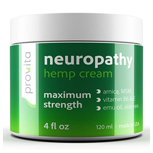 PROVITA Neuropathy Nerve Relief Cream - Organic Neuropathy Relief Cream for Feet, Hands, Carpal Tunnel, Legs and Toes - 4 OZ Value Pack- Made in USA