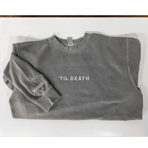 GODMERCH Custom Embroidered Sweatshirts and Hoodie Design Your Own, Add Your Own Custom Text, Customized Embroidered Sweatshirt Hoodie Christmas Sweatshirt, Personalized Embroidery Gift3