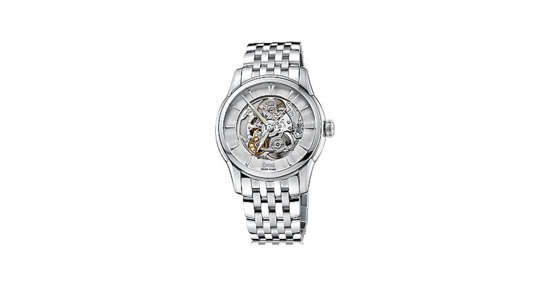 ORIS オリス アートリエ 734 7670 4051 自動巻き 稼動品 Amazon.co.jp: ORIS (オリス) 腕時計 アートリエ スケルトン