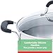 T-fal Specialty Stainless Steel Stockpot 12 Quart Oven Safe 350F Pots and Pans, Cookware Silver