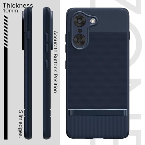Image of Pikkme Back Cover for Oneplus Nord CE 5 5G Camera Protection 3D Hexa Cube Design Silicone Protective Bumper Case (Blue)
