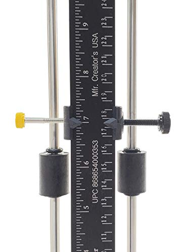 Creator's Glass Bottle Cutter Diy Machine Kit - Professional Series - Most Trusted, Reliable, Loved - Made In The Usa - Precision Quality Parts - Includes Carbide Cutter, Ruler, Ball Bearing Rollers, Safety Glasses - Craft Beer/Liquor/Wine Bottles #TOP1