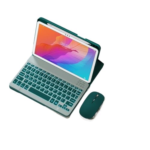 Funda teclado Huawei Matepad Air 12 para estudiar y trabajar en verde