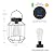 Solar Lights Outdoor Waterproof,Solar Lantern 2 Pack,Metal Hanging Outdoor Lanterns,Handle with Edison Bulb Solar Powered Lights for Yard Garden Patio Porch Pathway Decor