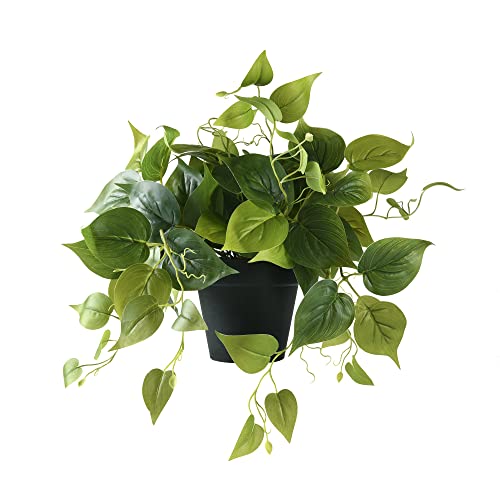 MARTHAIVAN-Fake-Potted-Plants-Artificial-Pothos-Boho-Greenery-Indoor-Faux-Plant-Decor