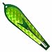 Huntington Drone Spoon, 4.25-Inch, Green, Yellow Flash Scale