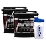 Boditronics Mass Attack Heavyweight Mass Gainer Powder with Free Shaker, High Protein and High Calorie Weight Gainer Protein Powder with 5g Creatine, BCAA, Glutamine and Beta Alanine(Milk Chocolate)