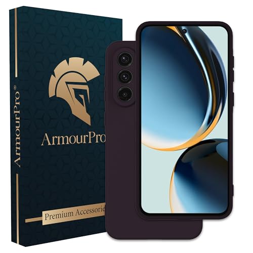 Image of ArmourPro Soft Silicone Back Cover for Samsung Galaxy S26 | Pruple