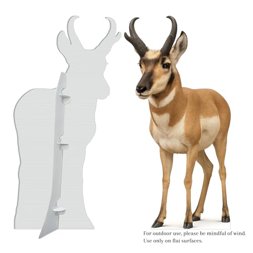 Image of Pronghorn 4FT Life Size Cardboard Cutout - A Fun Animal Standup for Photo Booths, Birthday Parties, and Events