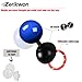 3M Push Start Joystick, Metal Accessory Cover with Engine Stop Button, Cool Car Interior Decor in Blue