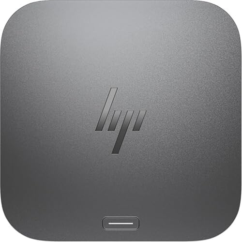Image of HP Thunderbolt 4 Ultra 180W G6 Dock - for Desktop PC, Notebook - Charging Capability - 230 W - Thunderbolt 4-4 Displays Supported - 8 x USB Ports - 5 x USB Type-A Ports - Type-A - 3 -C - -C - 1 RJ-4