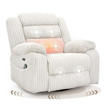 best rocker recliners with heat and massage
