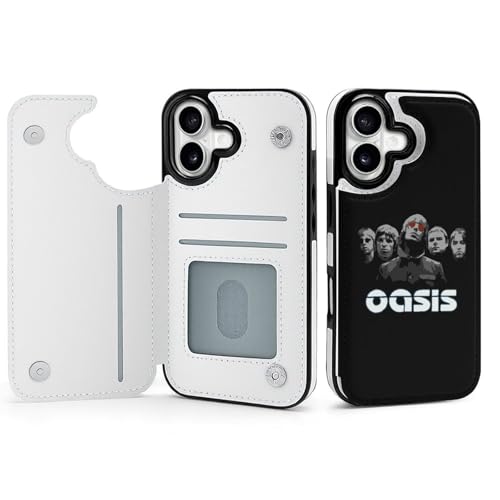 手帳型 オアシス OASIS バンド (5) 対応 iPhone 17 ケース カード収納 スマホケース 財布型 携帯ケース 軽量 全面保護 スタンド機能 おしゃれ お祝いギフト