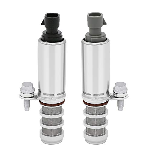 hikotor Intake Exhaust Camshaft Position Actuator Solenoid Control Valve Kit Replacement for Chevy Cobalt HHR Malibu Equinox GMC Terrain Pontiac G6 GM Vehicles 2.0L 2.2L 2.4L Fits to 12655421 12655420