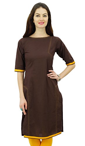 Kurti coton femmes indiennes : tunique droite traditionnelle et confortable