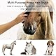 6-in-1 Pferdebürste, Massagekamm für Pferde, Mähnenbürste Pferd, Magic Brush, Kardätsche Pferd, Horse Grooming Brush, Pferde Wurzelbürste, Pferdebürste Massagebürste