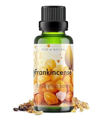 Image of Esslux Frankincense Essential Oil Improves Skin Complexion - 100% Therapeutic Grade - 120 ML