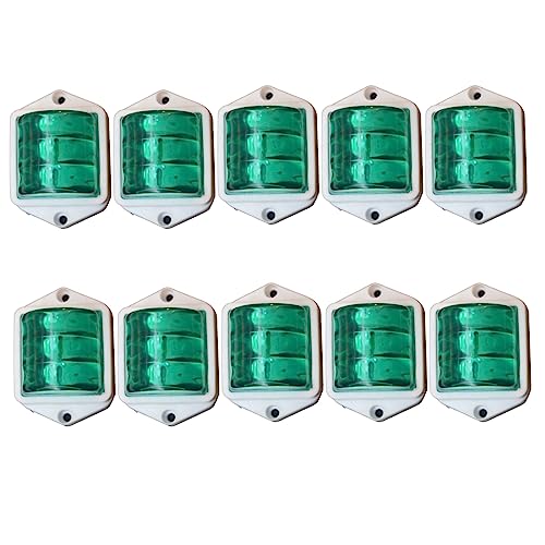 Marqueur LED camion et RV vert clair 12V pour sécuriser vos trajets nocturnes en vacances