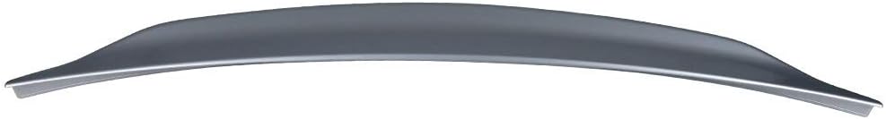 IKON MOTORSPORTS, Trunk Spoiler Compatible with 2008-2017 Mitsubishi Lancer Sedan 4-Door (EVO X), RS Style Painted #A31 Cool Silver Metallic ABS Plastic Rear Trunk Lid Spoiler Wing Lip