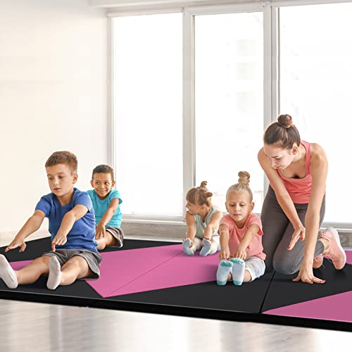 Max4out 4x8x2 Gymnastics Mat Folding Exercise Tumbling Yoga Mats for