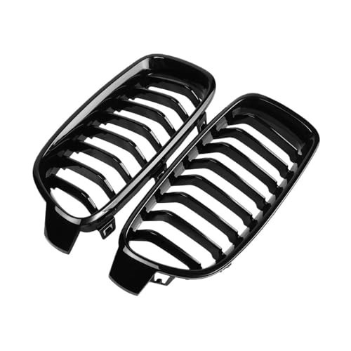 Rejilla de coche para parachoques delantero de Serie 3 F30 F31 F35 F80 negro brillante