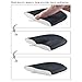 riemot Women's Memory Foam Insoles Super Soft Sneaker Inserts Replacement Innersoles for Running Shoes Work Boots Comfort Boot Liners Cushioning Shoe Pads Black EU 38
