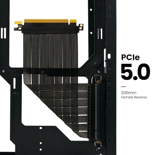 Image of SSUPD Meshroom S V2 Mini-ITX Gaming PC Case (SFF), Full Mesh Panel with PCIE 5.0 Riser Cable, Compatible ATX MB /RX9070 /5090 /280mm AIO, USB Type-C White