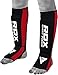 RDX Neoperene MMA Shin Instep Pads Leg Guard Muay Thai Boxing Training Protective Gear Kickboxing (CE Certified by SATRA)