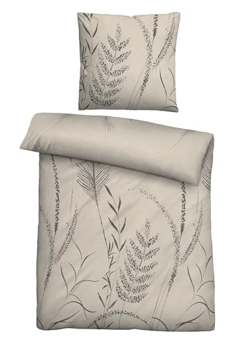 biberna Melange-Flanell Bettwäsche 0840518 GRAESER