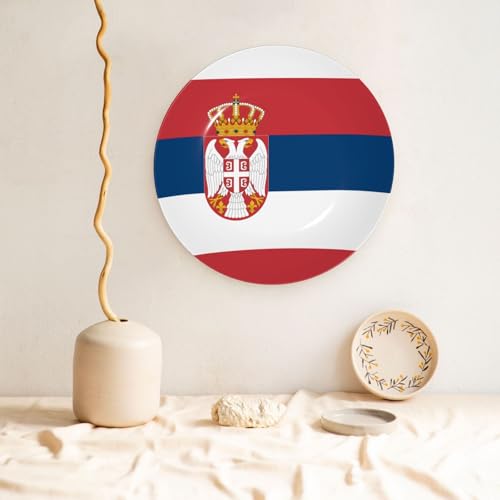 Platos decorativos de Serbia para adornar estanterías de salones modernos y oficinas 6